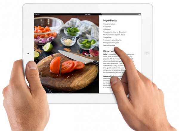 iPad recipe