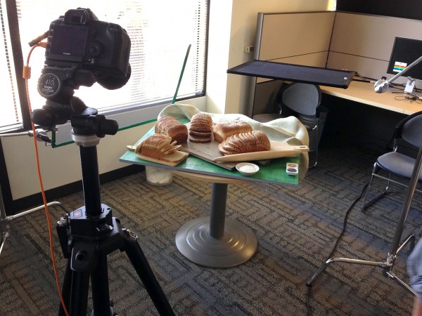 Fresh & Easy bread set-up