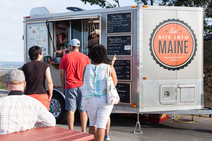 Bite Into Maine food cart